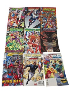9 Comic Book Lot  Youngblood #0-5, Strikefile #1, Young Avengers Patriot & DC FCBD