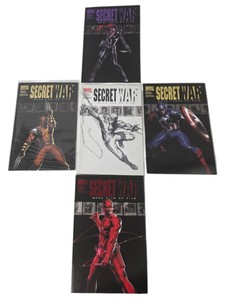 5 Marvel Secret War Comics #1-5 Complete Series  Bendis DellOtto