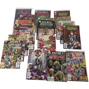 19 Marvel Comics  Secret Invasion Front Line #1-5, Inhumans #1-4 & Tie-Ins