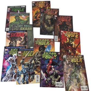 13 Marvel Skaar Son of Hulk Comics #1-13 Run Planet Skaar Silver Surfer