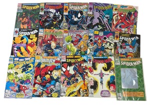 Lot of 15 Marvel Spider-Man Comics #9, #10, #13, #14, #16-26 - Sinister Six & Hologram