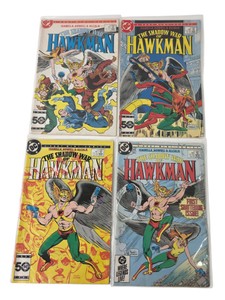Lot of 4 DC The Shadow War of Hawkman Comics - 4-Part Miniseries 1985