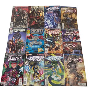 Lot of 13 Marvel & DC Comics - Static Shock #1-4, Steve Rogers Super Soldier #1-4 & More
