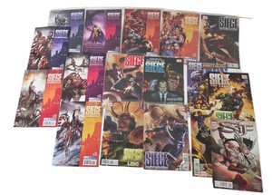 Lot of 17 Marvel Comics - Siege #1-4, Embedded #1-4, Loki, Spider-Man, Sif & More