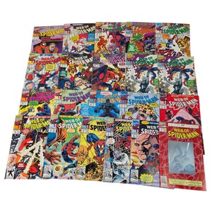 Lot of 21 Marvel Web of Spider-Man Comics #71-90 Complete Run  Extra #79 Giant #90