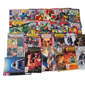 Lot of 26 Marvel Wolverine Comics #61-75, #33-41, #48-49  X-MenMarvel Knights