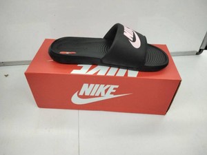 Nike Victori One Slide Sandals - BlackLight Arctic Pink - Womens Size 11 - CN9677-002