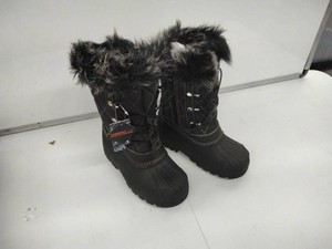 Thermolite Insulated Winter Pac Boots - Black w Faux Fur Collar - Size 12 - New With Tags