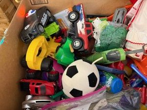 Large Box of Toys & Misc.-See Photos for Box Size