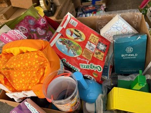 Large Box of Toys & Misc.-See Photos for Box Size
