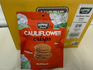 8x Hippe Snacks Califlower Crisps