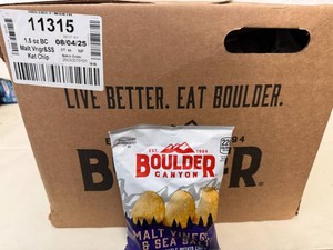 55x 1.5oz Boulder Canyon-Malt Vinegar & Sea Salt