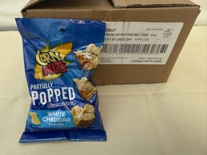 12x Corn Nuts Partially Popped-White Cheddar