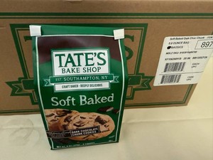 4x Tates Soft Baked-Dark Chocolate Chunk Cookies