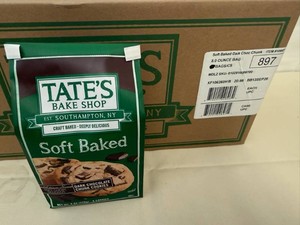 4x Tates Soft Baked-Dark Chocolate Chunk Cookies