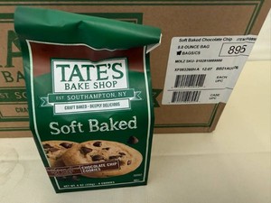 4x Tates Soft Baked-Dark Chocolate Chips Cookies