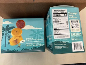 2x Sweet Plantain Chips