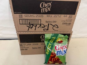 2x 8-4.5oz  Chex Mix Spicy Dill Pickle