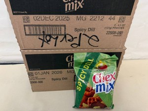 2x 8-4.5oz  Chex Mix Spicy Dill Pickle