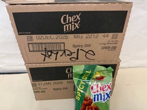 2x 8-4.5oz  Chex Mix Spicy Dill Pickle