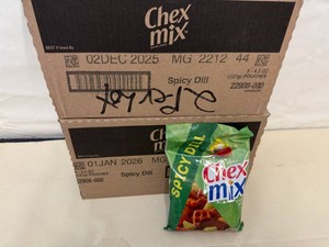 2x 8-4.5oz  Chex Mix Spicy Dill Pickle