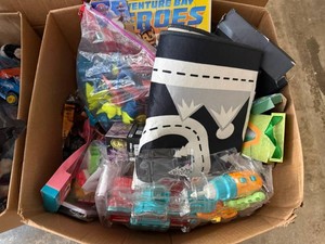 Large Box of Toys & Misc.-See Photos for Box Size