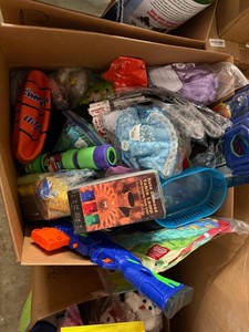 Large Box of Toys & Misc.-See Photos for Box Size