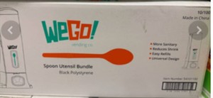 10x Bundles of 100 We Go Spoons
