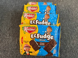 4x Keeble E.L Fudge Elfwich-Choco Vanilla