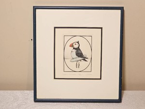 L. DuBose Natalia Puffinova Signed Limited Edition Etching