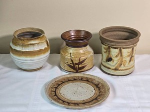 Mid Century Studio Pottery Vase & Planter Collection