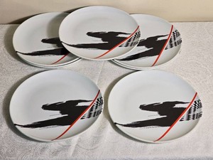 Kato Kogei Japanese Contemporary Racing Dinner Plate Set