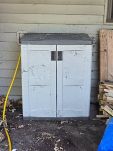 Suncast Outdoor Utility Storage Cabinet