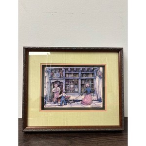 YAKKUM Craft Framed Print with Mat and Label