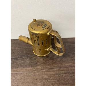 Brass Vintage Hand Warmer with Cap and Handle