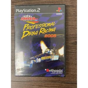 IHRA Professional Drag Racing 2005 PS2 Game Complete