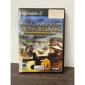 PlayStation 2 Full Spectrum Warrior Ten Hammers CIB