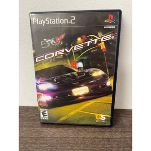 PlayStation 2 Corvette Racing Game Complete CIB