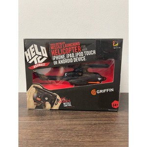 Griffin Black Plastic HELI TC Assault RC Helicopter with App Control