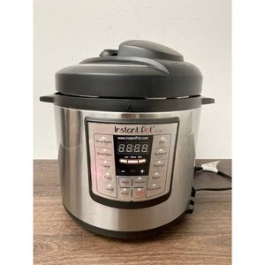 Instant Pot Stainless Steel Electric Pressure Cooker 6 Qt with Manual