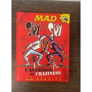 Red Paperback Spy vs Spy Casebook of Craziness