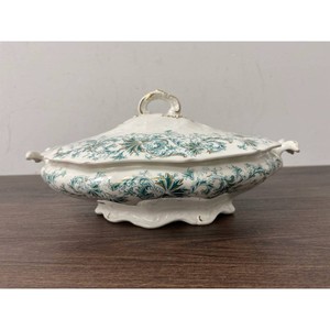 Waldorf White Porcelain Covered Serving Dish with Lid