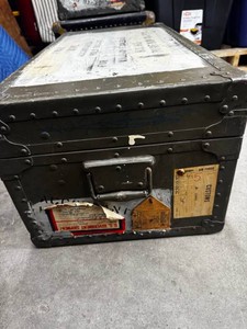 Vintage Military 1947 Belber trunk