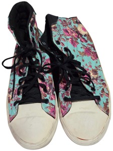 Strye Global Penetration Floral High-Top Sneakers  Mens 11.5  Womens 13