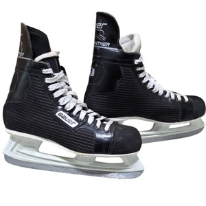 Bauer Black Panther 81 Ice Hockey Skates Black Canstar Size 12 D Made in Canada