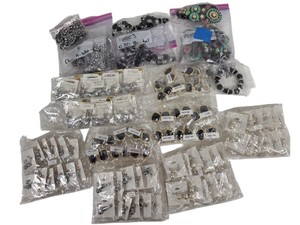 Large Bulk Lot of Fashion Costume Jewelry  Earrings, Necklaces, Bracelets & Rhinestones