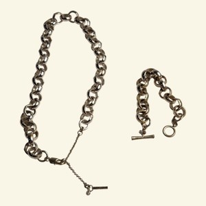 Kenneth Cole New York Gold-Tone Chunky Chain Necklace & Bracelet Set
