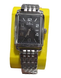 Retail Value $199.00  Invicta 46659 Watch  Stainless Steel Rectangular Case  New In Box With Tag