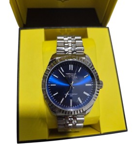 Invicta Specialty Oxford Mens Watch 43mm Stainless Steel Blue Dial Model 47481 New in Box