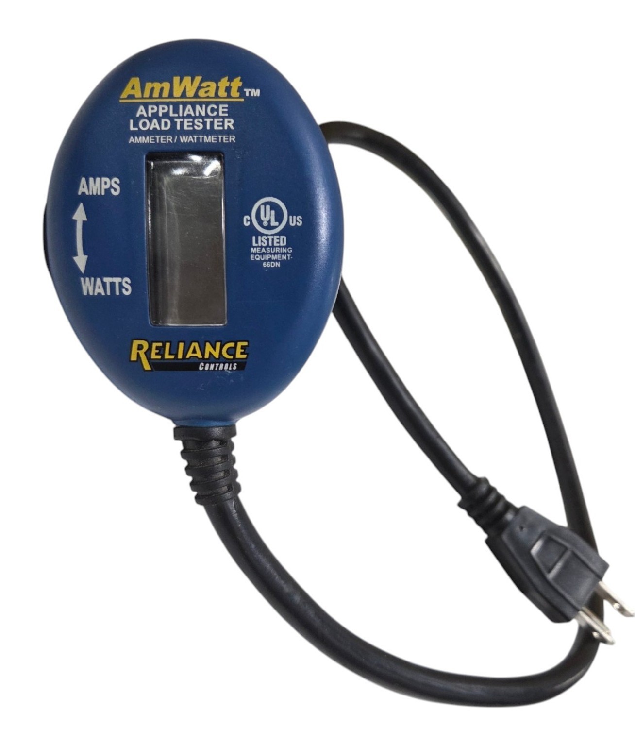 Reliance Controls AmWatt Appliance Load Tester - Ammeter Wattmeter 120V 15A